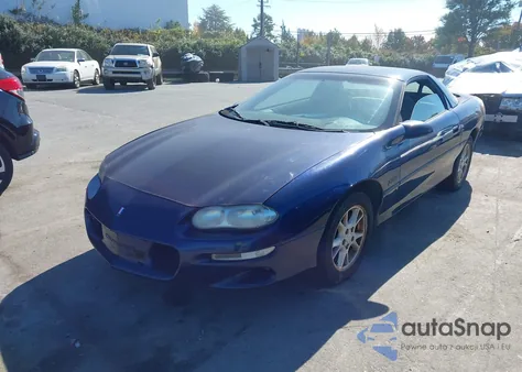 2002 Chevrolet Camaro Z28 from USA, damaged, VIN 2G1FP22G022145304